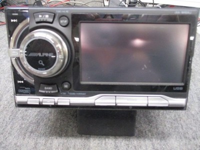 Alpine iXA W404J 2DIN Car Audio Player USB Radio Tested Working