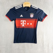 ADIDAS BAYERN MUNICH AWAY FOOTBALL SOCCER SHIRT SOCCER JERSEY SMALL FUTBOL