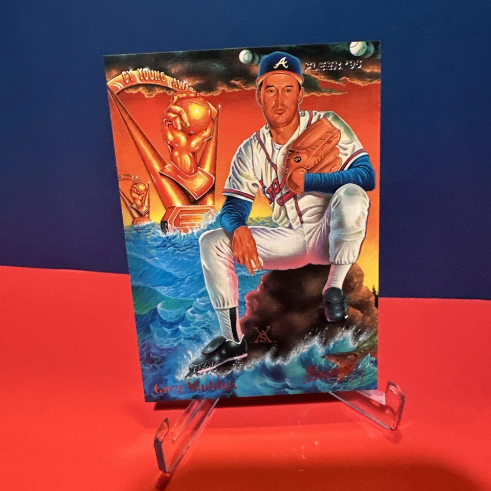 Juego completo de 6 tarjetas Fleer Baseball Pro-Visions 1995 (#1-6) Foto 4 de 4