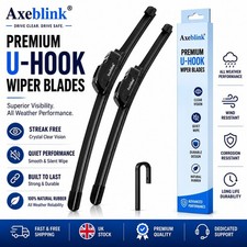 For Mazda 2 2007-2014 Front Windscreen 24" 14" Flat Aero Wiper Blades Set