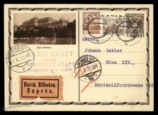 Austria 1935 Rohrpost GS Postal Stationery Pneumatic Mail Postcard 88960