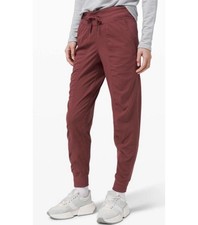 Lululemon Dance Studio Mid-Rise Jogger 28" Savannah Red Size 14 Athletic Active