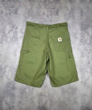 Carhartt Cargo Shorts Military Style Y2K Streetwear Green USA Men  s Size M