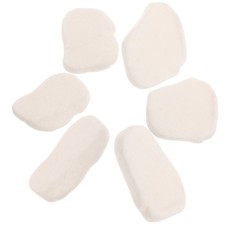6 Pcs Rocks to Paint for Crafts Flat Crafting Supplies Diy Painting