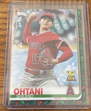 2019 Topps Holiday, Shohei Ohtani, Rookie Cup Card, Card #HW33