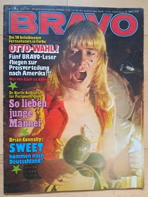 BRAVO Nr.4 vom 18.1.1973 Alice Cooper, Roxy Music, Jackson 5, Sweet, Tony Curtis