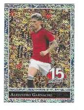 ALEJANDRO GARNACHO 2025 Leaf National Red Pack Blue Sparkle #1/5