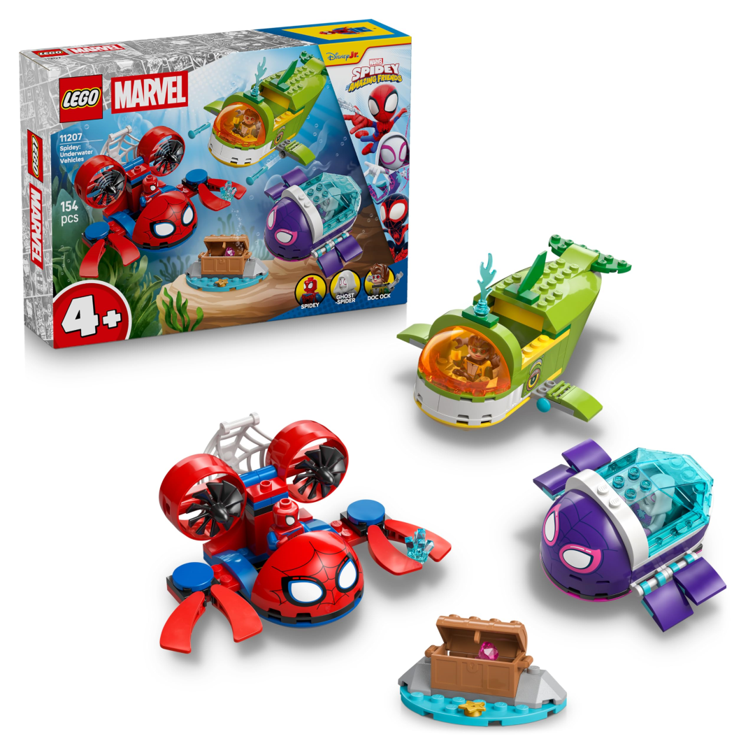 Lego Spiderman Spidey: Underwater Vehicles Set 11207 - Image 9