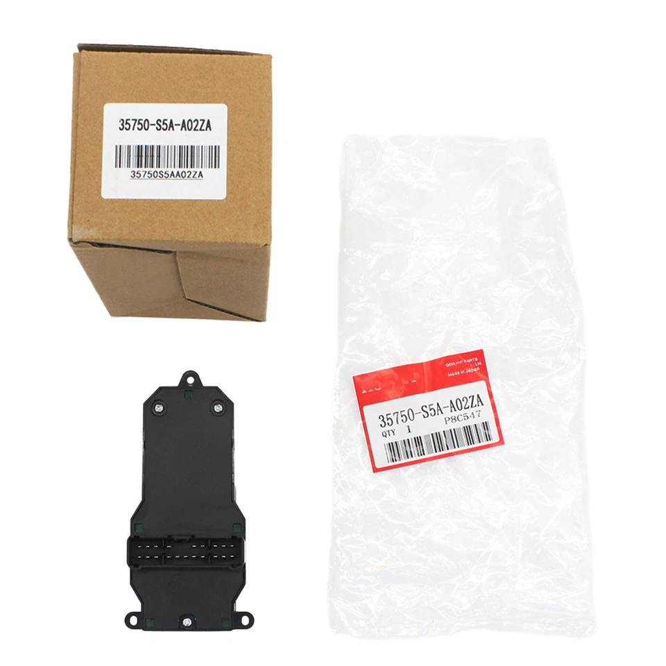 Master Power Window Switch OEM 2002-2006 for Honda CR-V CRV Driver Right NEW US Foto 2 de 4