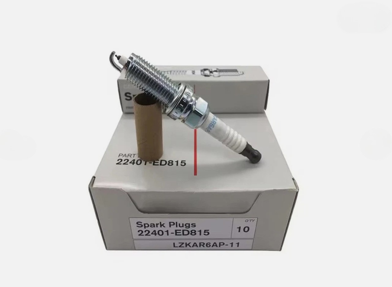 4Pcs Genuine 22401-ED815 LZKAR6AP11 Iridium Spark Plugs For Micra Altima