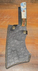 Forged Clever Knife Damascus Mix Material Tactical Hunting Camping w/ Sheath — photo 2