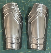 Medieval Steel Knight Armor Vambraces Cosplay Costume Warrior Arm warrior Set