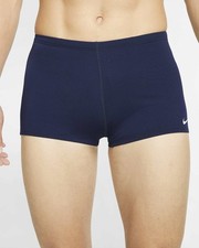 Nike Swim Men's Poly Solid Square Legs Midnight Navy
