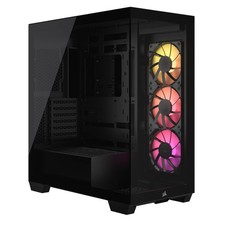 Image of Corsair 3500X ARGB Mid-Tower PC Case - Black