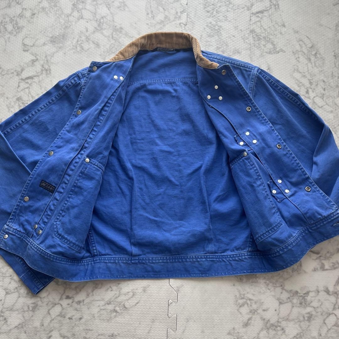 Classic 90s Polo Ralph Lauren Fireman Jacket, Cotton, S