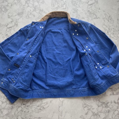 Classic 90s Polo Ralph Lauren Fireman Jacket, Cotton, S