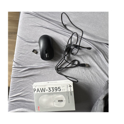 Attack Shark X3 Gaming-Maus, 26000 DPI, Wired/2.4G/BT5.4, optisch, schwarz