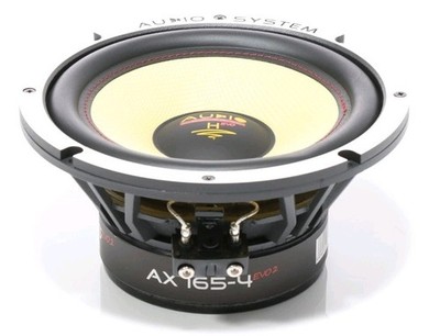 Audio System AX 165-4 EVO 2 Lautsprecher 165 mm Tief-Mitteltöner 4 Ohm 150W PAAR