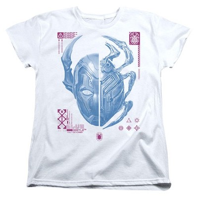 Blue Beetle (2023) Split Beetle Licensed Women's T-Shirt Regular Fit SM-2X