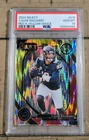 2024 Select Caleb Williams RC Red and Yellow Prizm Shock #216 Bears PSA 10