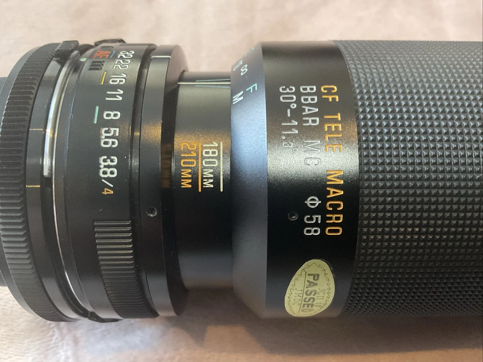 _ 腾龙 80-210 毫米 f3.8 CF 中等远程微距镜头(3500736 号) — 第 4/4 张图片