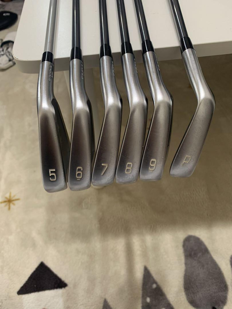 Mizuno jpx919 Tour Iron Set 5,6,7,8,9,P 6 Pieces USED Very Good 