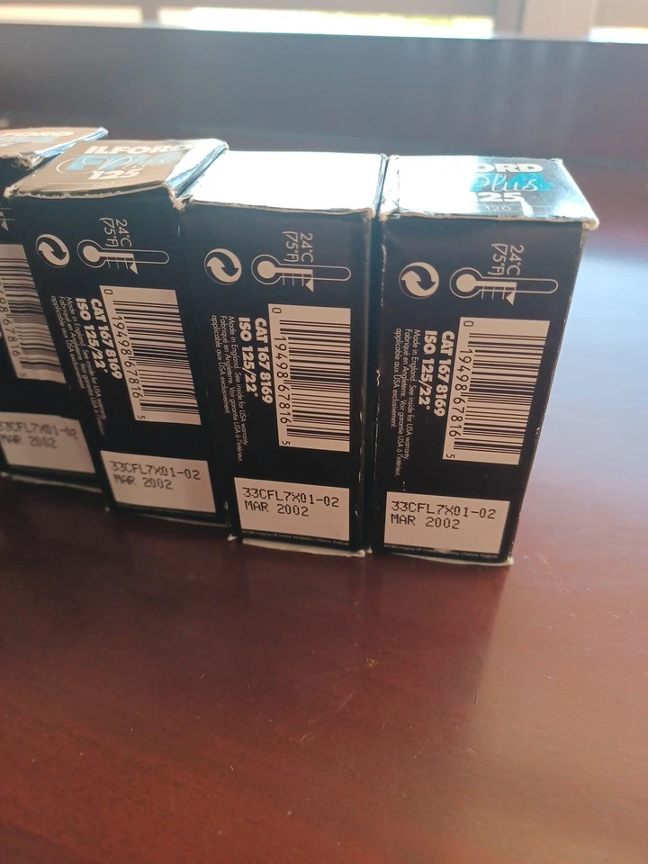 6x Ilford FP4 Plus 🔴 Black & white print film 120 ISO 125/22 EXPIRED 03 /2002 - Image 4 of 4