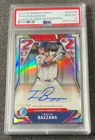 TRAVIS BAZZANA 2024 BOWMAN CHROME DRAFT CLASS OF 2024 AUTO /250 PSA 10