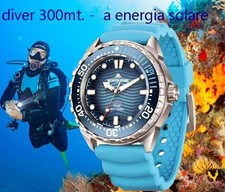 Orologio subacqueo professionale 300mt a carica solare, eco-drive movim. Citizen