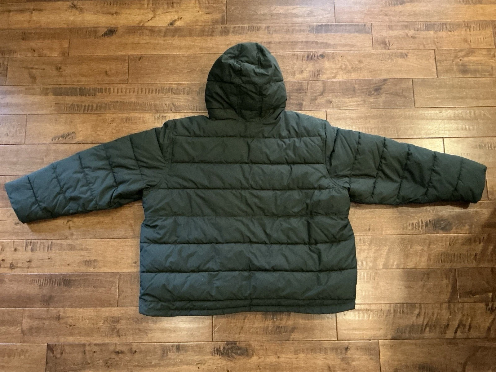 Carhartt Rain Defender Hooded Puffer Jacket Green 3XL OJ5474-M image 3