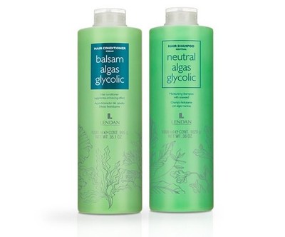 Lendan Algae Glycolic Hair Care Kit, Hydrating Shampoo and Conditioner