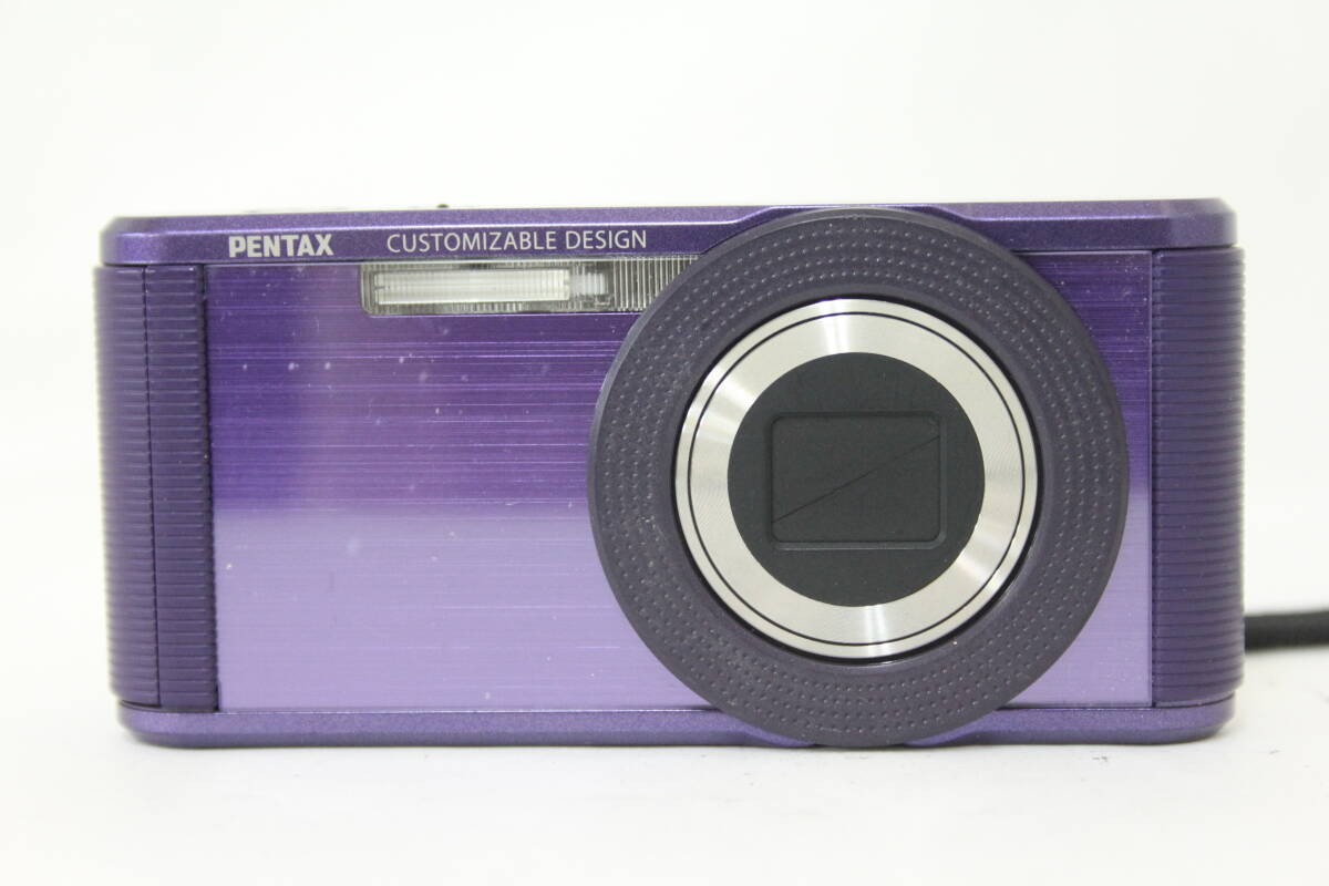 稼働品 PENTAX LS465 パープル Pentax Optio Ls465 Purple 5X Battery Compact Digital Camera