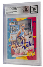 Mark-Paul Gosselaar Signed Saved by the Bell 1992 Pacific Card #60 Beckett 10