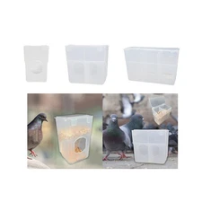 Automatic Bird Feeder Slot Feeder for Cage Feeding Station Anti Splashing