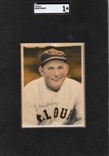 Rogers Hornsby Cards, Rookie Card and Autographed Memorabilia Guide 15