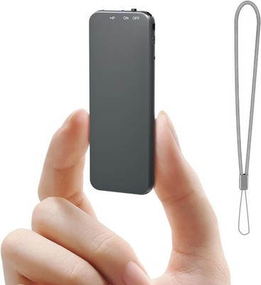 128GB Mini Voice Recorder, 40Hours Long Recoring Time, Digital Voice Activate...