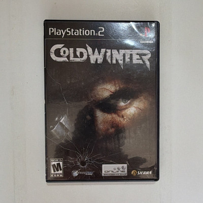 Sierra Cold Winter PS2 Shooter M Rated NTSC-U/C Online Play Disc & Case