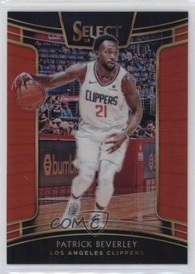 2018-19 Panini Select Concourse Red Prizm 3/199 Patrick Beverley #80 0s5s
