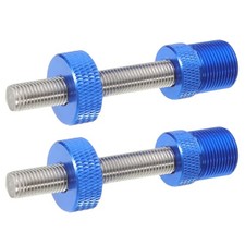  2pcs Bottom Bracket Anti-Loosening Bolt - Blue M8 Bicycle Anti-Drop Crank