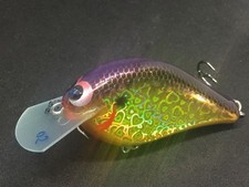 Balsa Flat Side Crank 58mm 9g Handmade with Tungsten Counterweight
