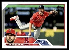 2023 Topps Ryan Tepera Los Angeles Angels #375