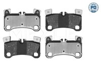 NEU - Meyle 0252429616/PD Bremsbelagsatz, Scheibenbremse FüR Audi Porsche VW