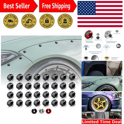 #ad Durable Anodized Aluminum Washer Bolt Kit 32 Pieces for Widebody Applications $51.29