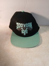 Zoo York Baseball Cap Black/Teal Snapback
