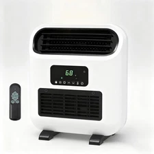 ROVSUN 1500W Portable Electric Infrared Quartz Space Heater with Remote Control