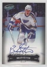 2006-07 Upper Deck Parkhurst Auto Brian Sutter #130 Auto 1e15