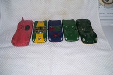Vintage of lot of 5 slot car bodies-AS IS   