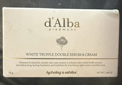 New d'Alba Piedmont  White Truffle Double Serum & Cream  70 g / 2.46 oz