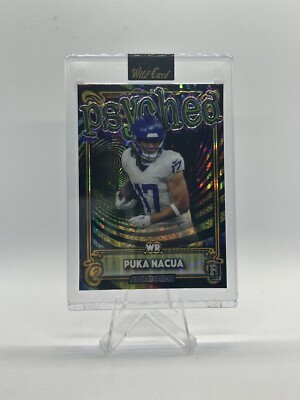 プーカ　Pu'ca 2023 Wild Card Alumination - Puka Nacua Rookie Psyched /25 LA Rams