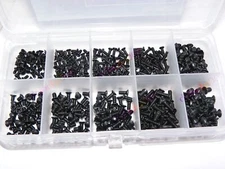 500pcs M2/M2.5/M3 Machine Screws Set for Laptop/Hard Disk/Keyboard